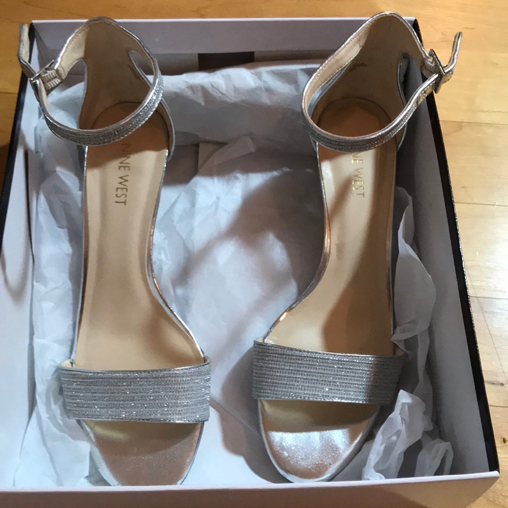 Nine West sparkly heels